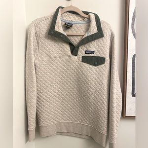 Patagonia waffle half snap pull over